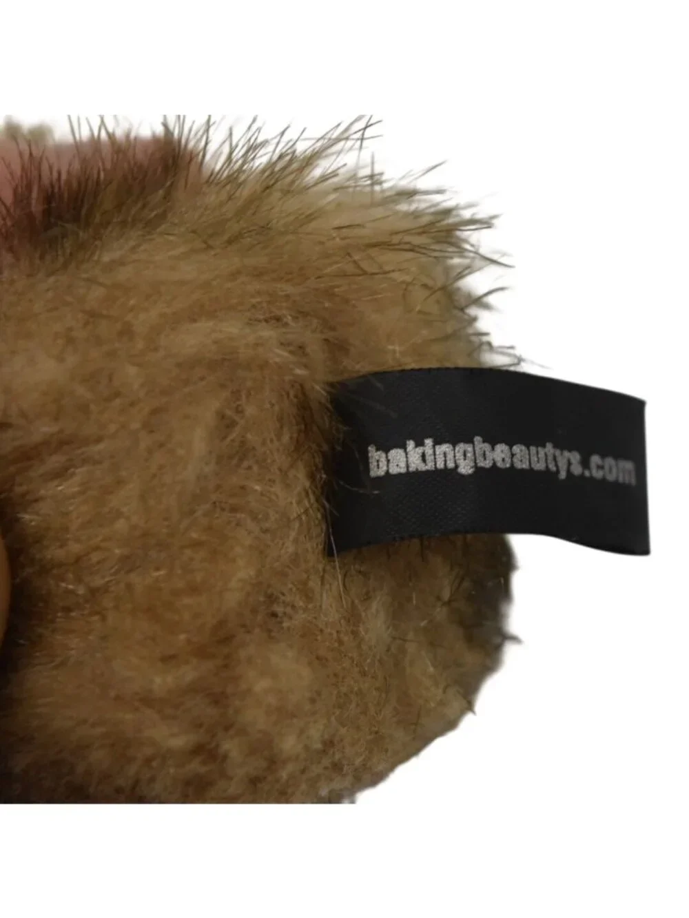Baking Beautys Black Knit Oven Gloves Faux Fur Cuffs Cotton